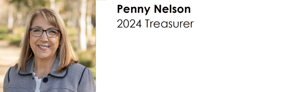 Penny Nelson 24 Treasurer