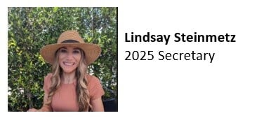 Lindsay Steinmetz 2025 Secretary