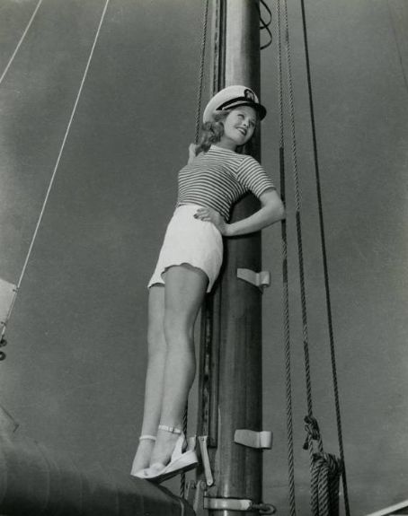 Woman on the mast